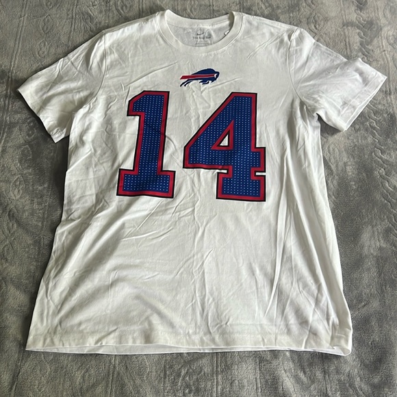 Nike Other - Stefon Diggs White Nike TShirt Buffalo Bills Size L